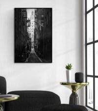 abstrakt-storstad-gata-affisch