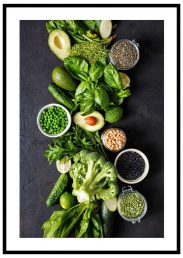 sallad poster till köket