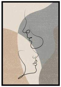 brun-line-art-poster