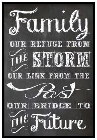 family-text-poster