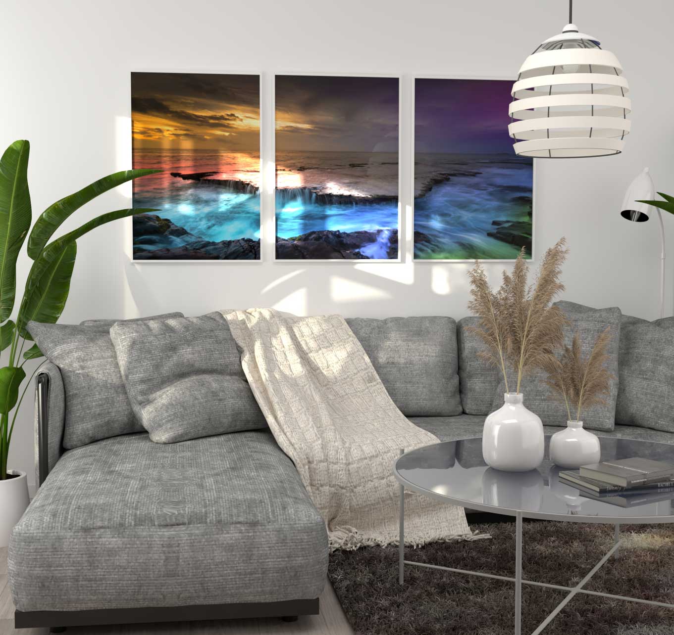 fargglad-natur-tavla Unika tavlor med färgglada motiv