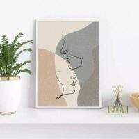 ljus-brun-lineart-affisch-850x850fill