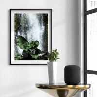 vacker-skog-vattenfall-tavla