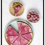 Smaskig kökstavla i rosa