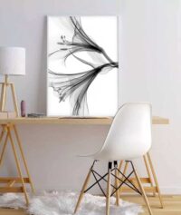 elegant-abstrakt-svartvit-poster