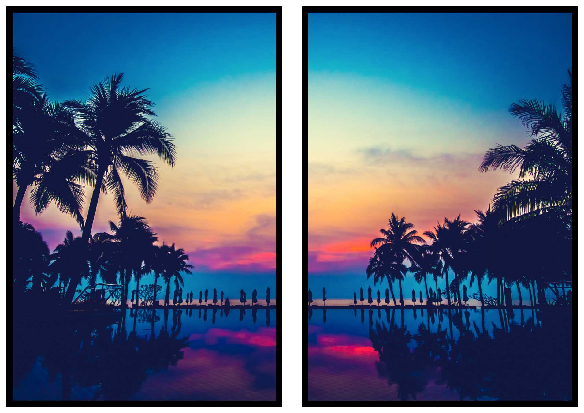 90-talet-affischer neon färg posters