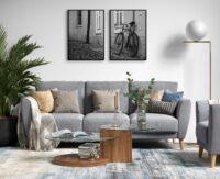 klassisk-bockstyre-cykel-tavla