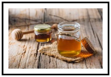 Nyslungad honung tavla till köket