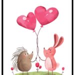 bästa vänner barntavla