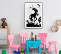 trendig-barntavla-svartvit