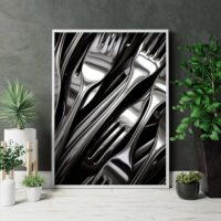 abstract-silverware-poster
