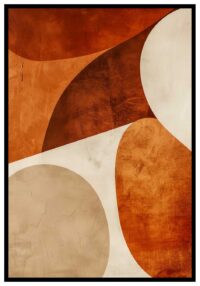 abstract-orange-art-poster