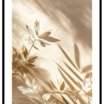 beige växt poster