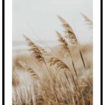 hemtrevlig affisch i beige