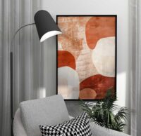 vintage-konst-orange-poster