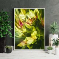 botanisk-poster-green-flowers