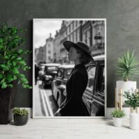 engelsk-kvinna-60-tals-motiv