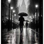 Regn i Stockholm affisch