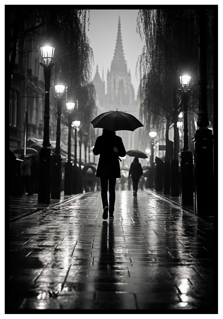 rainy-day-in-Stockholm-poster Regn i Stockholm affisch