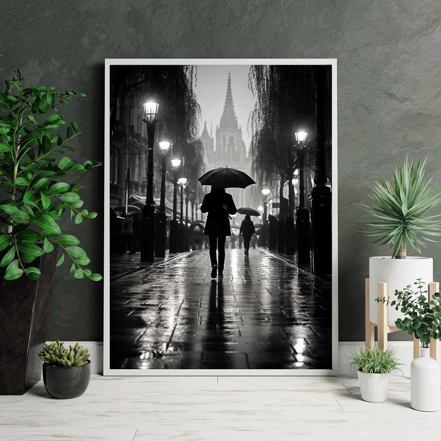 streets-of-stockholm-poster Stockholm rainy day poster