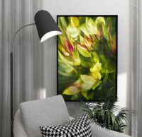 vacker-affisch-med-blommotiv