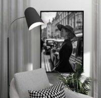 vacker-kvinna-retro-affisch