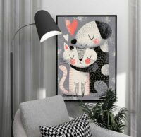 loving-dog-and-cat-poster